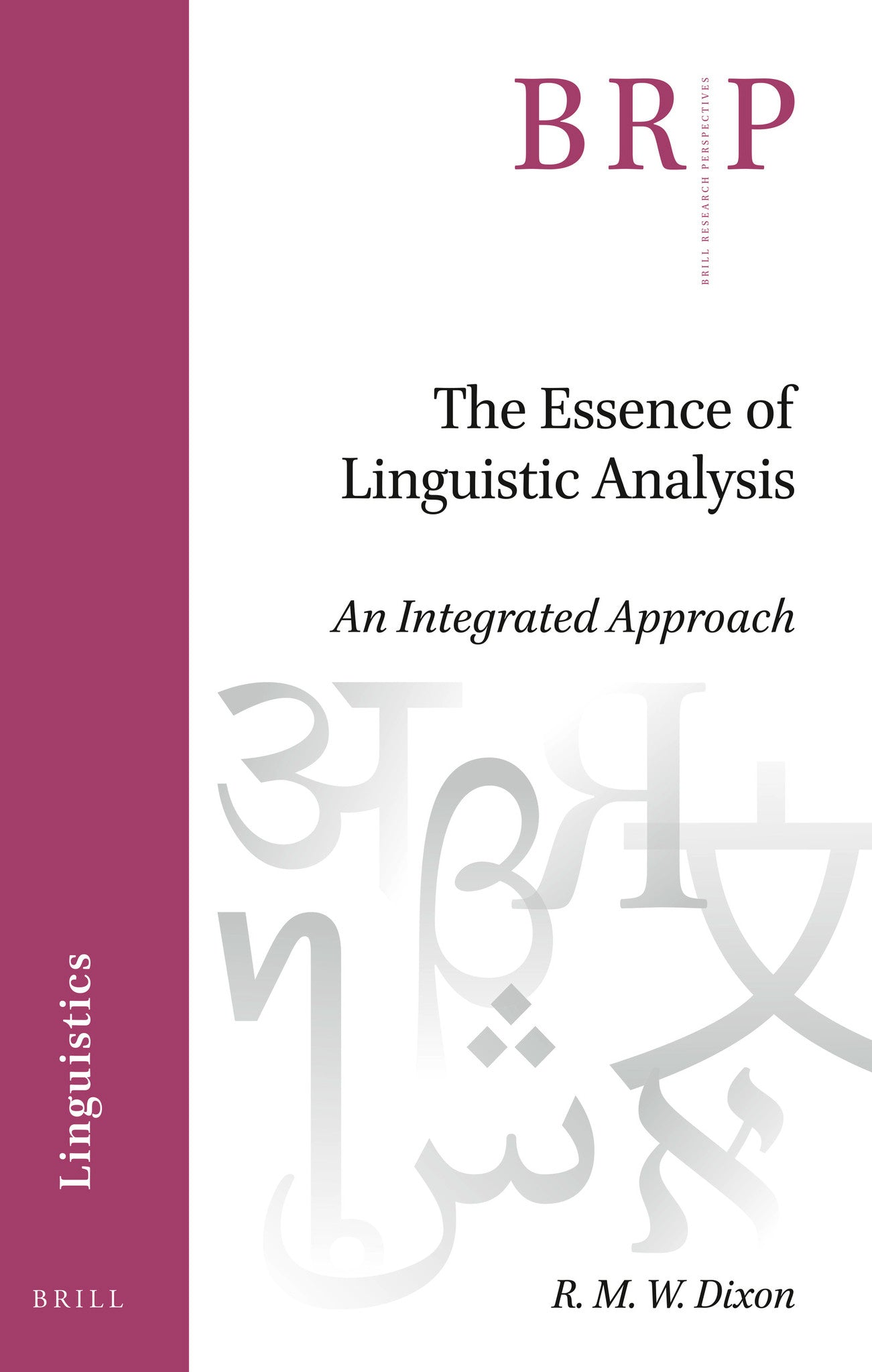 Cover image for The Essence of Linguistic Analysis ISBN 9789004446502